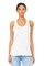BELLA + CANVAS® Women's Relaxed Fit Racerback Tank with Airlume Cotton and Sustainable Retail Design